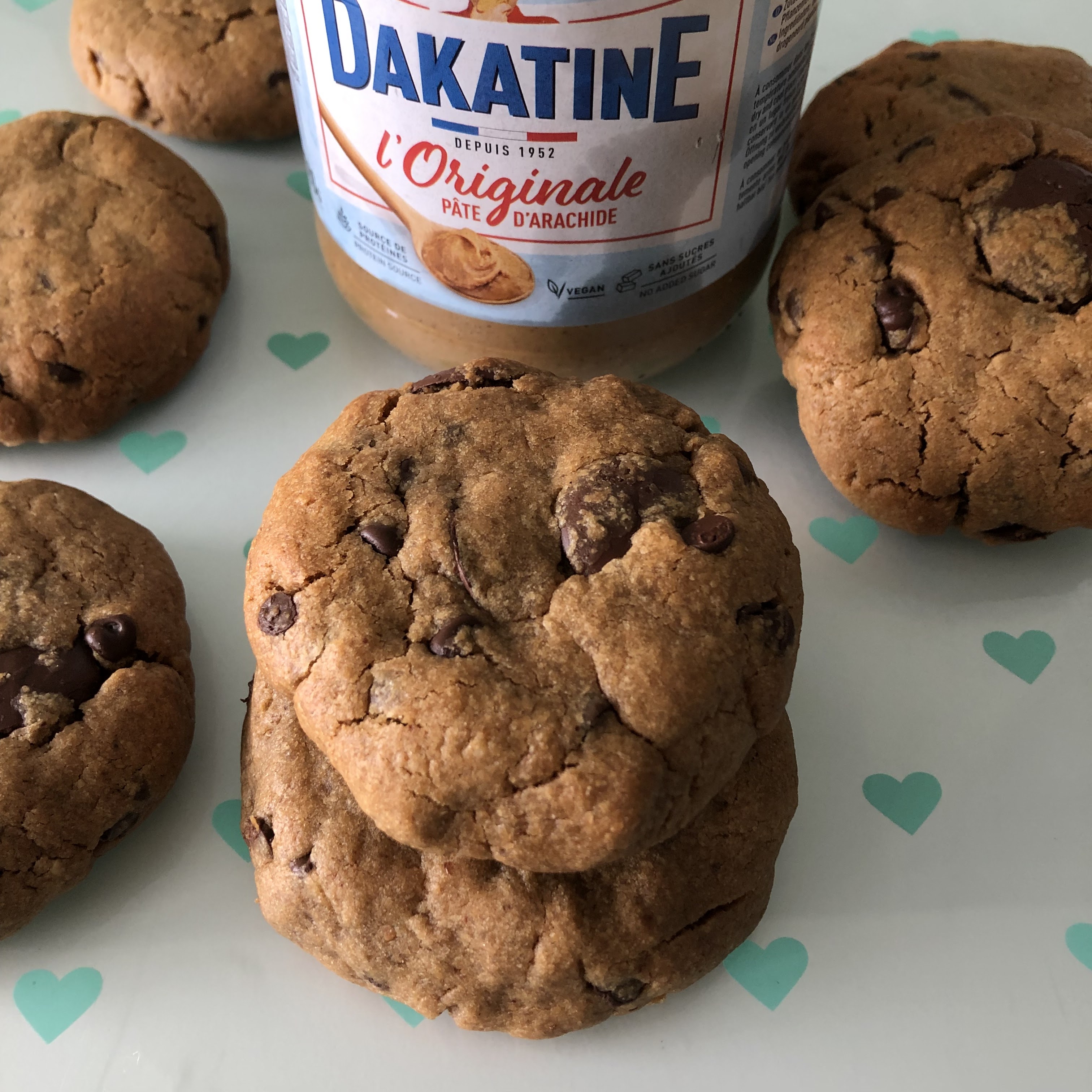 Les recettes de la débrouille Cookies au beurre de cacahuètes et aux pépites de chocolat